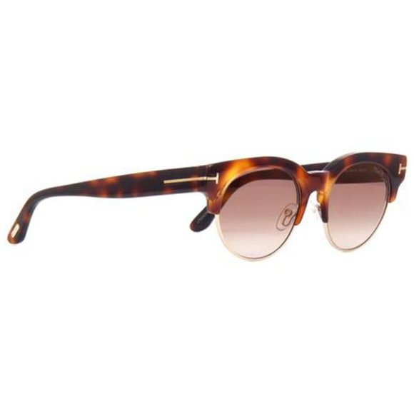 Tom Ford Round Style Brown Mirrored Lens main image 5